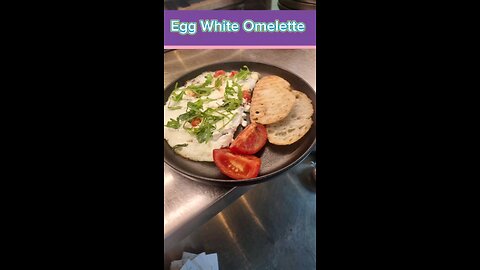 Egg White Omelette