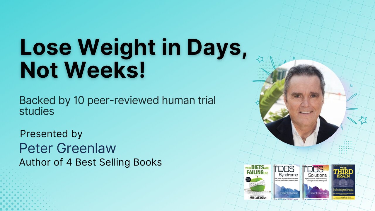 Lose Weight in Days, Not Weeks! Backed by 10 Peer-reviewed Human Trial Studies | R2M Protocol