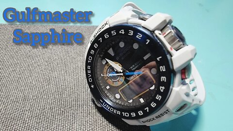 Casio Gulfmaster GWN-1000 Part 2 Sapphire Crystal Install