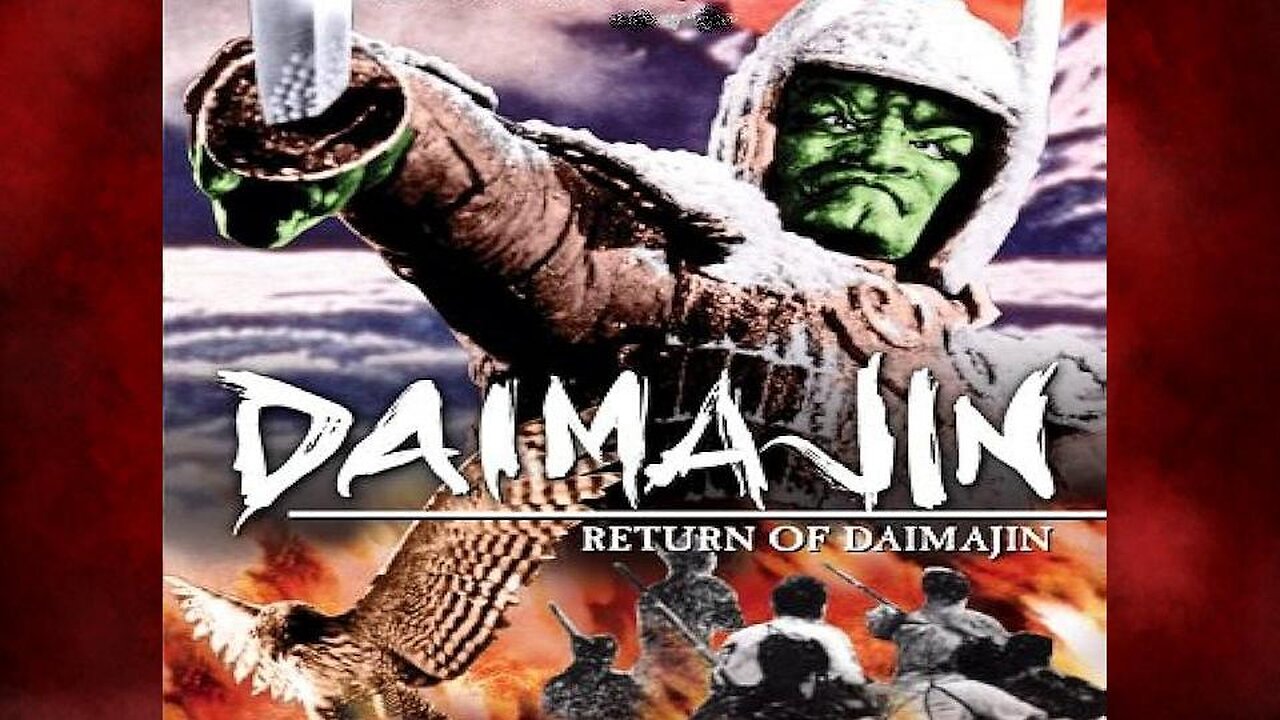 DAIMAJIN 2: RETURN OF DAIMAJIN 1966 Japanese Version in English by DAIEI Studios FULL MOVIE HD & W/S