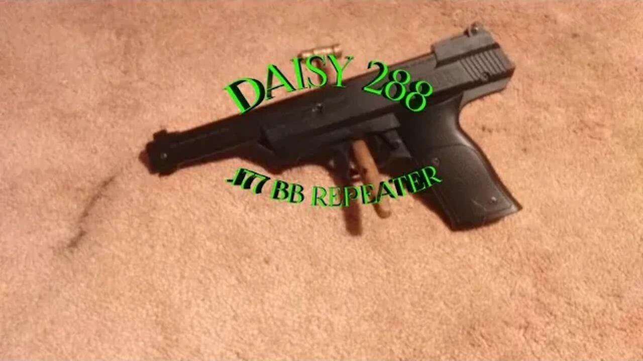 Daisy 288 pistol bb repeater