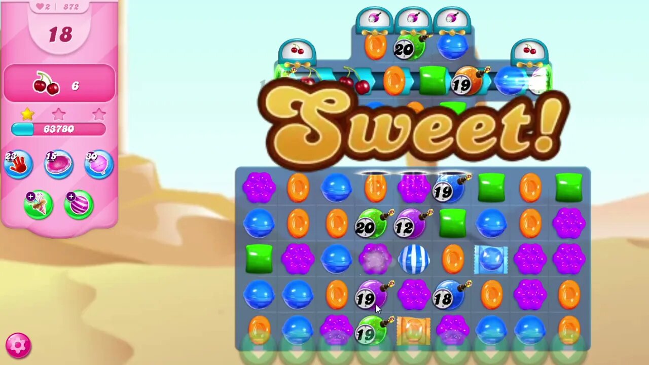 Candy Crush Saga Level 872