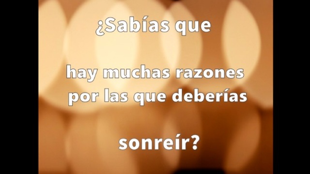 ¿Sabías Que Sonreír Alarga La Vida y Es Gratis?