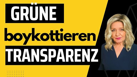Grüne boykottieren Transparenz@warum.kritisch🙈🐑🐑🐑 COV ID1984
