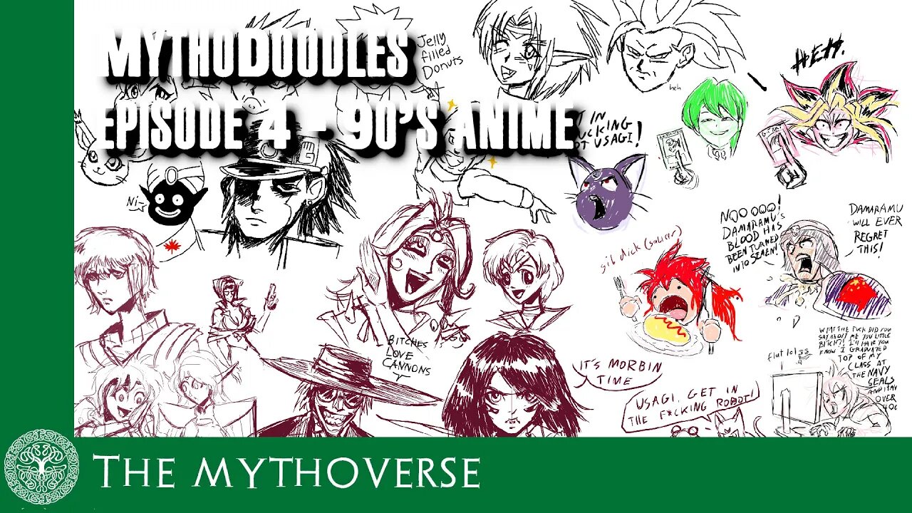 MythoDoodles - 90's Anime