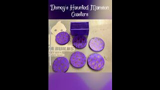 DIY Disney Haunted Mansion Coaster