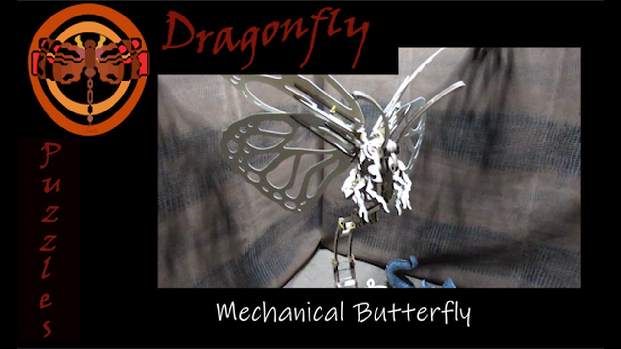 Mechanical Butterfly 3D Puzzle