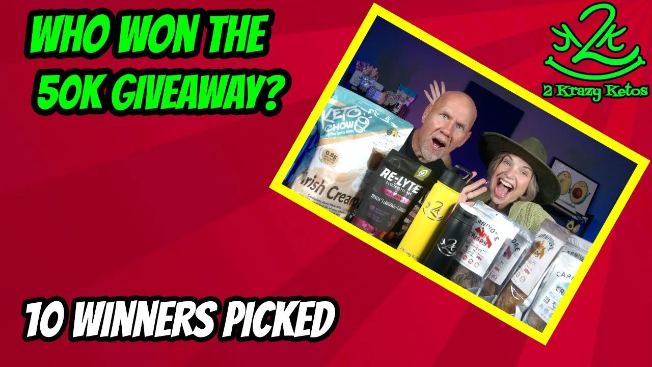 Who won the 50k subscriber giveaway?