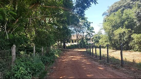 Eu e meu amor nas estradinha de Minas Gerais