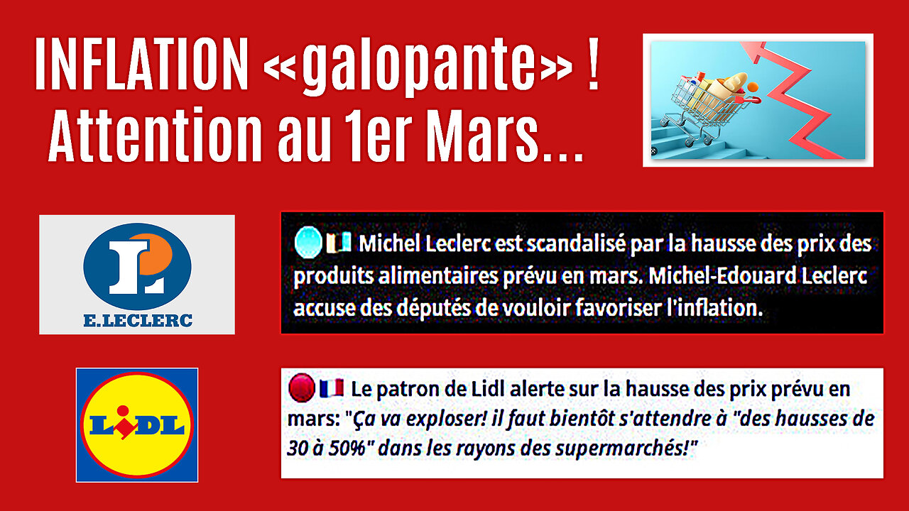 Attention ! Inflation "galopante" garantie par la loi, à partir du 1er Mars... (Hd 720)