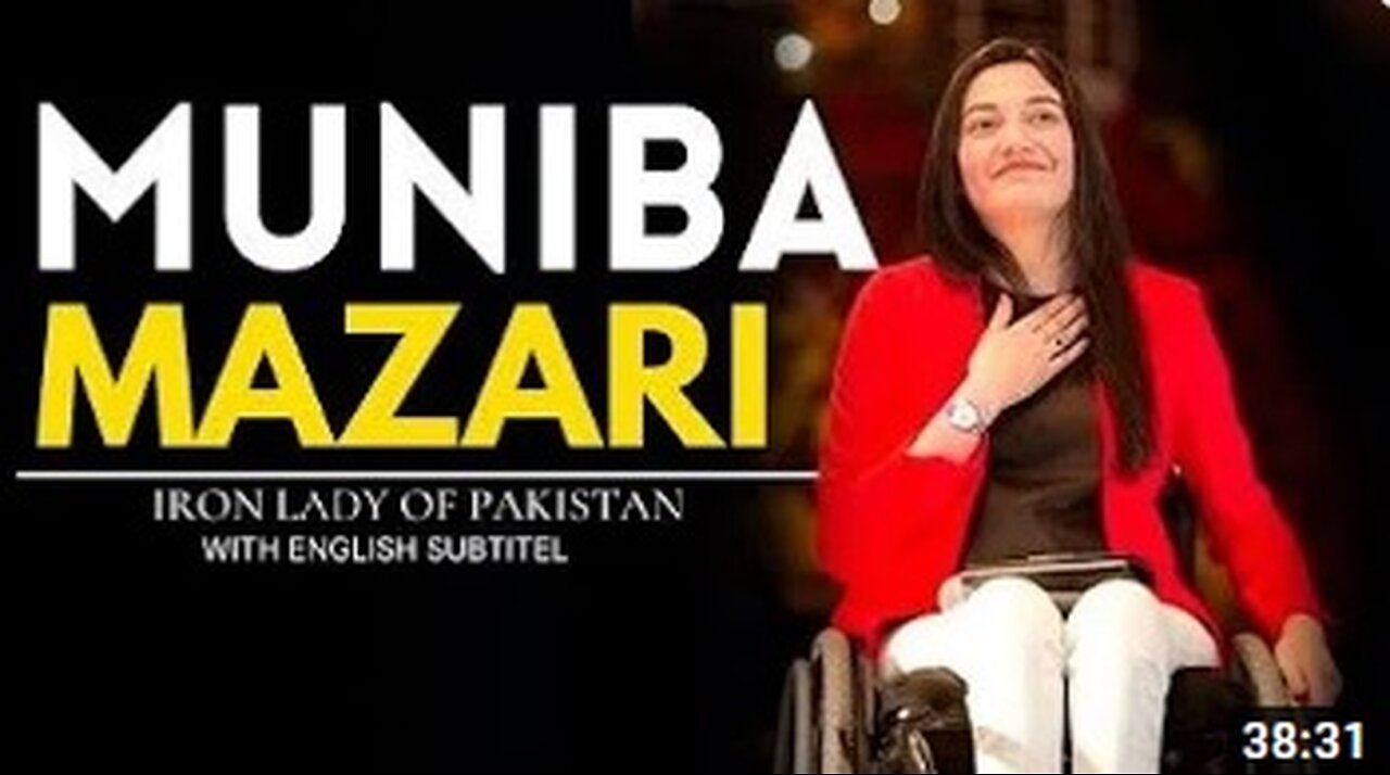 Don't die before death|muniba mazari || inspirational speech||Iron lady