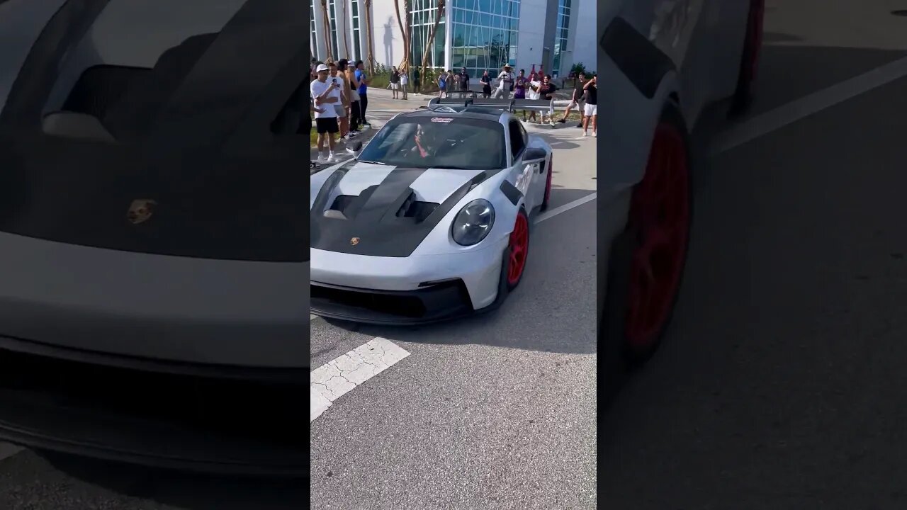 The New Porsche GT3RS Sounds AMAZING!! #shorts