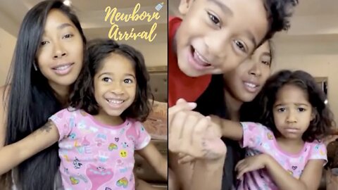 Omarion & Apryl Jones Daughter A'mei Wants Mommy All To Herself! 😍