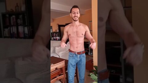 Muscle Boy in front of you... 😏 #shorts