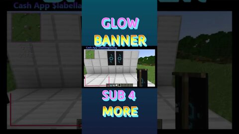 Minecraft: Glow Banner