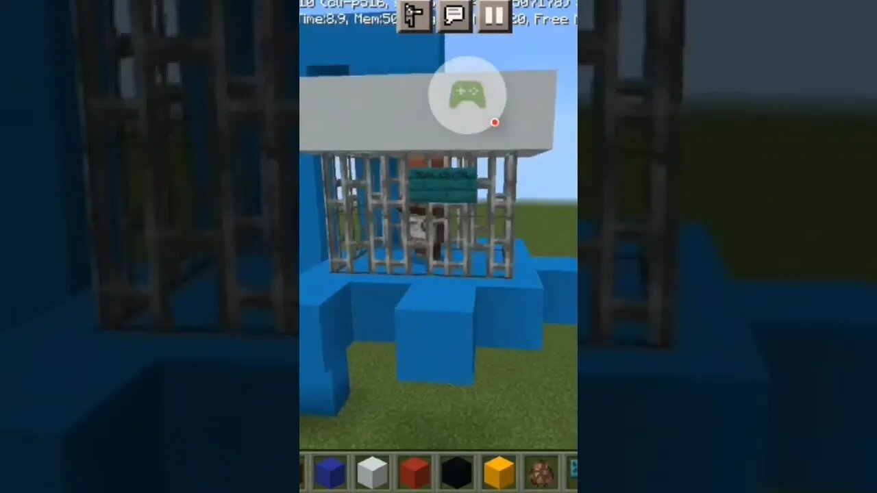 JOGANDO MINECRAFT GELEIA #minecraft #minecraftshorts