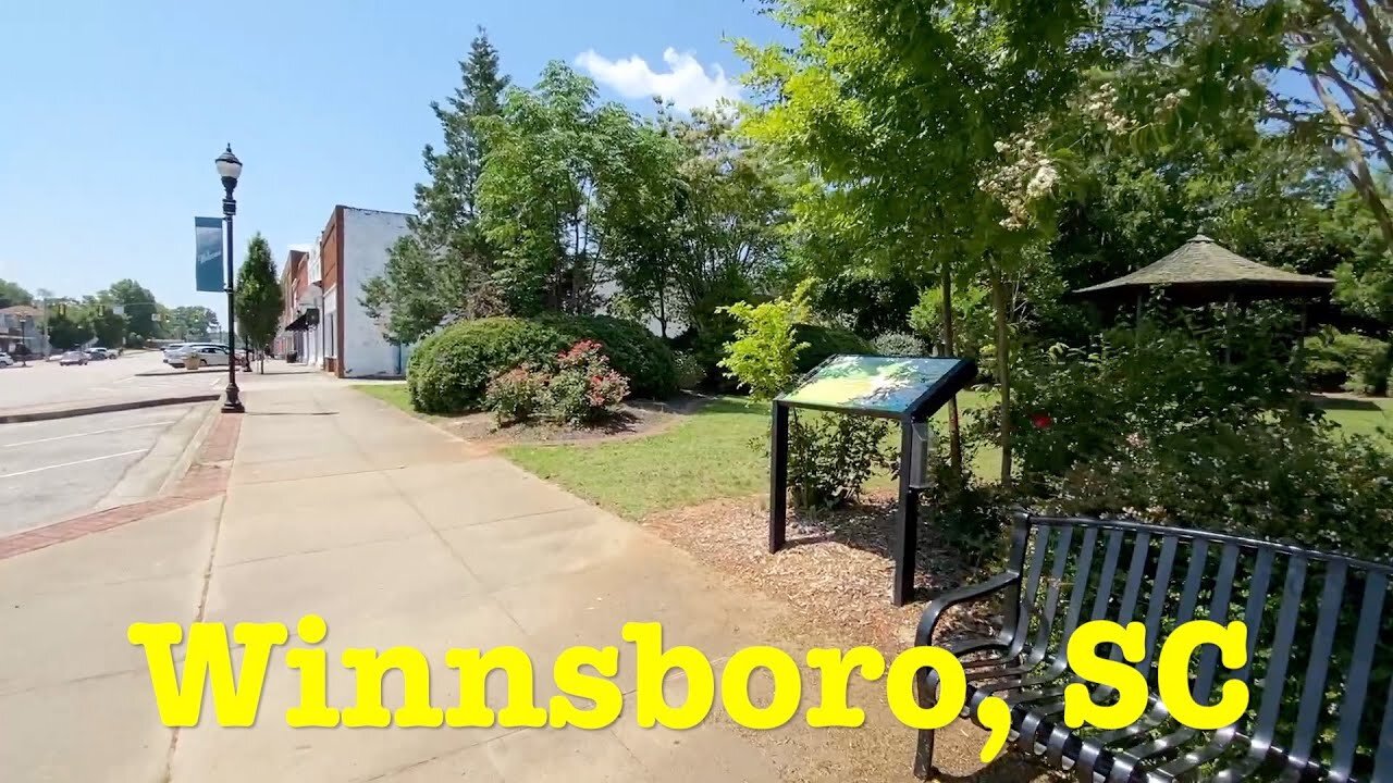 I'm visiting every town in SC - Winnsboro, South Carolina