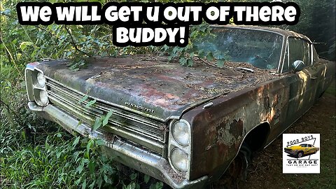 1968 Plymouth Sport Fury. On blocks for years!