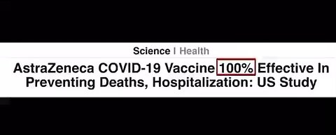 Vaccine Efficiency