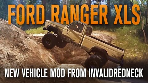 1983 FORD RANGER XLS | FIRST LOOK AT NEW MUDRUNNER VEHICLE MOD FROM INVALIDREDNECK