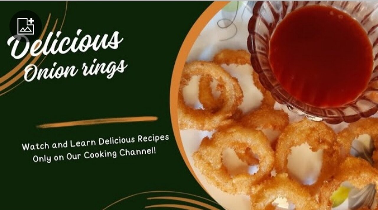 How to make crispy onion ring's|easy way to make crispy onion ring's