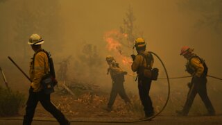 Winds Drive Caldor Fire Closer To Lake Tahoe