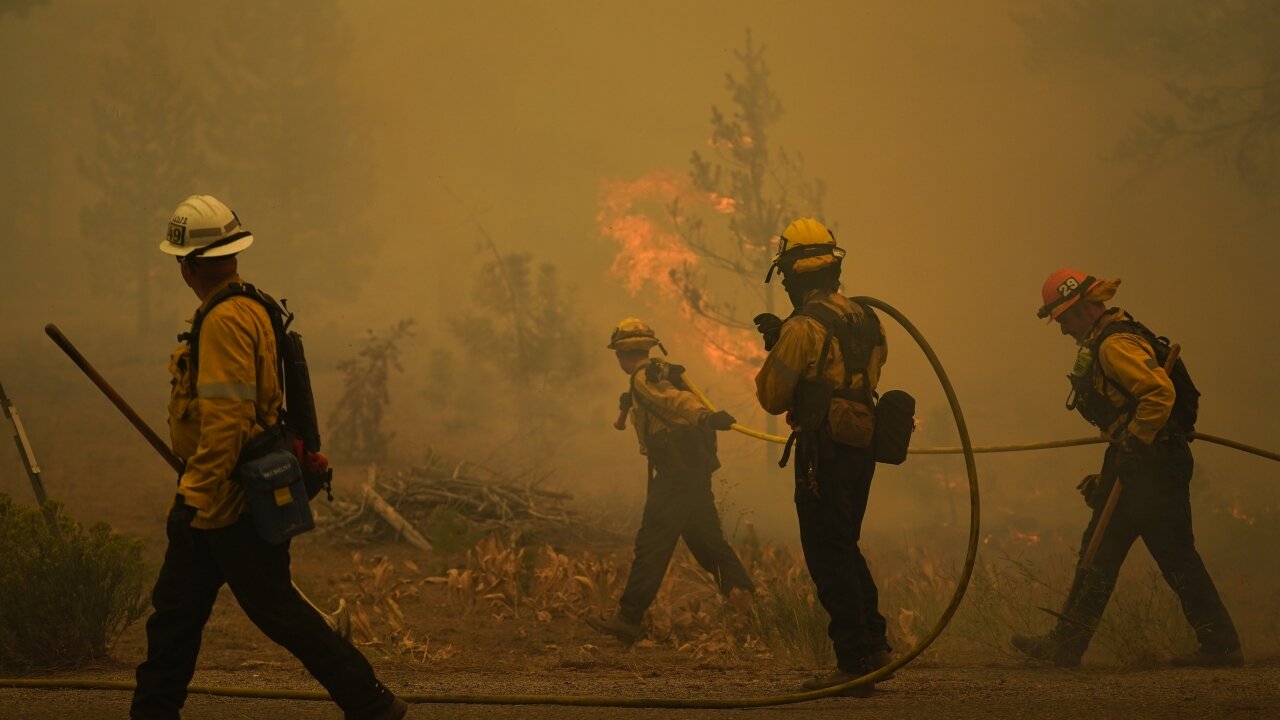 Winds Drive Caldor Fire Closer To Lake Tahoe