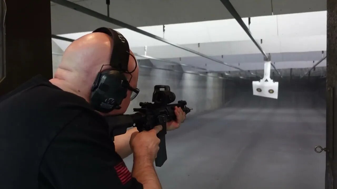 Trying to shoot fast with the B&T / Haenel CR223 BT15