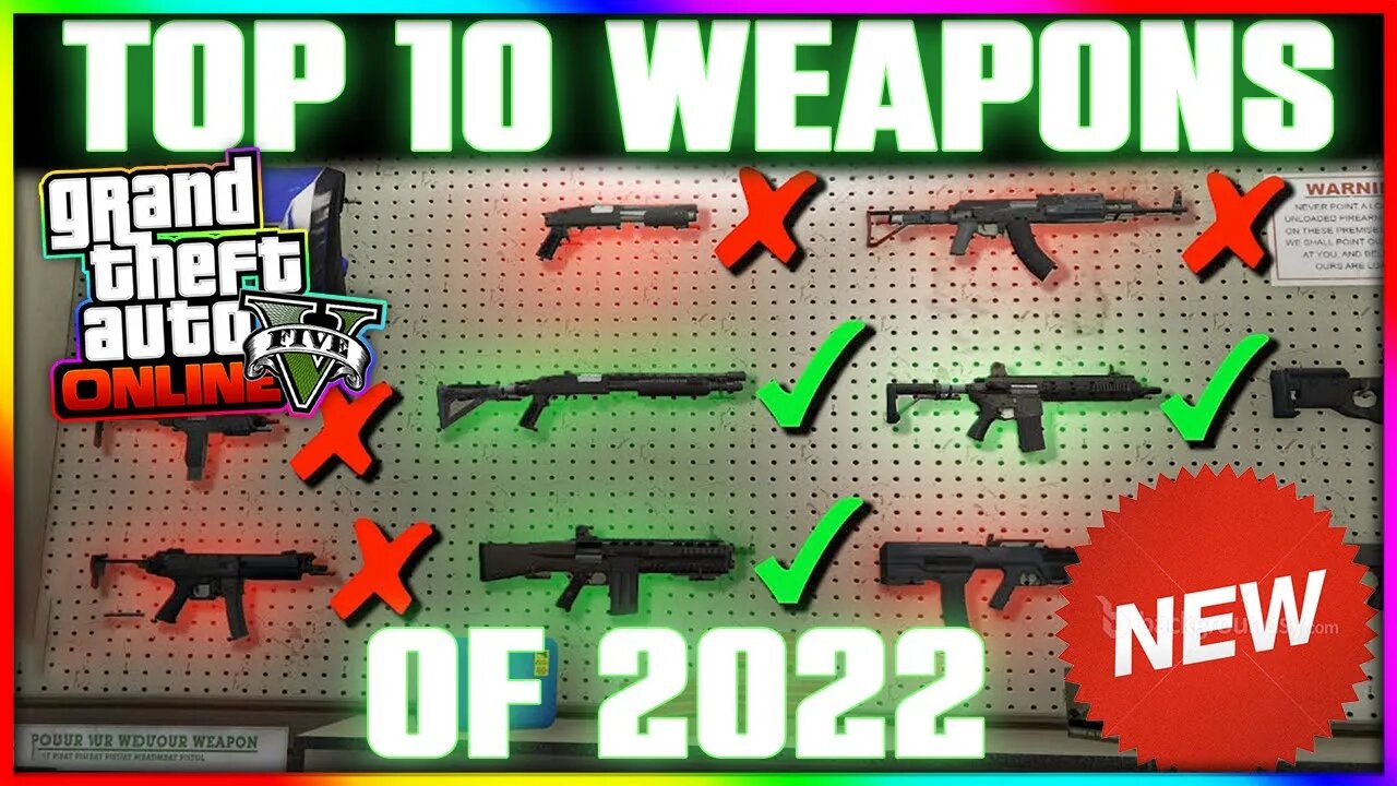 Top 10 Must Have Weapons To Dominate In GTA 5 Online! (Total Game Changer!)