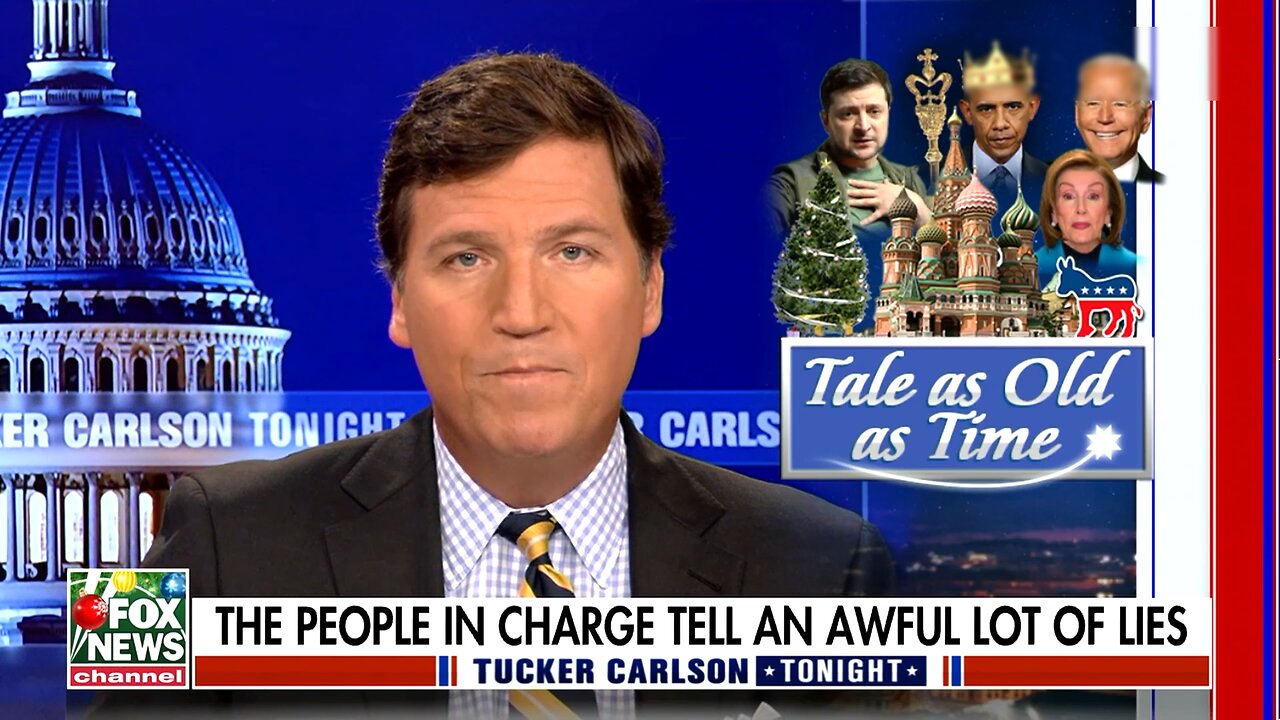 Fox Nation - ALL THE LIES OF 2022, Merry Christmas America! Tucker Carlson,12-23-22