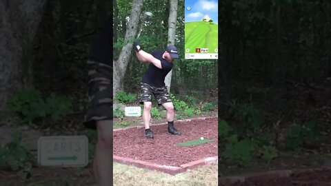 Hole 3 - Alnmouth Village GC #Shorts #Golf #GarminR10 #SimGolf #YoutubeShorts
