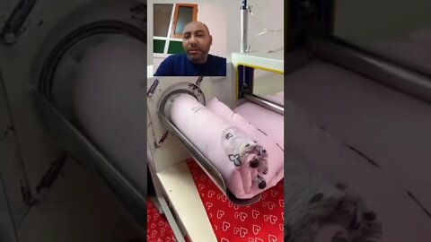 ماكينة طوي المفارش والبطانيات | #shorts ♥️