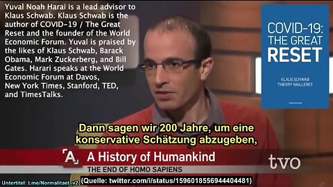 WEF PSYCHOPATH UND RECHTE HAND DES KLAUS SCHWAB
