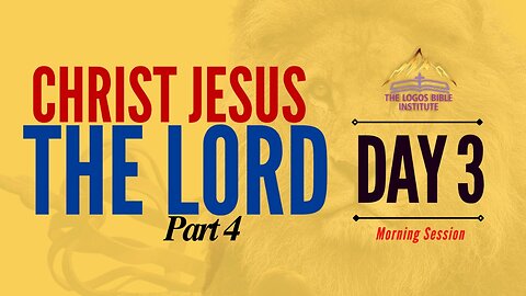 SAT 2022-10-08 - THE HOLY GHOST - THE 7 SPIRITS - AND THE KNOWLEDGE OF GOD - APOSTLE OSAIHIE ODIGWE