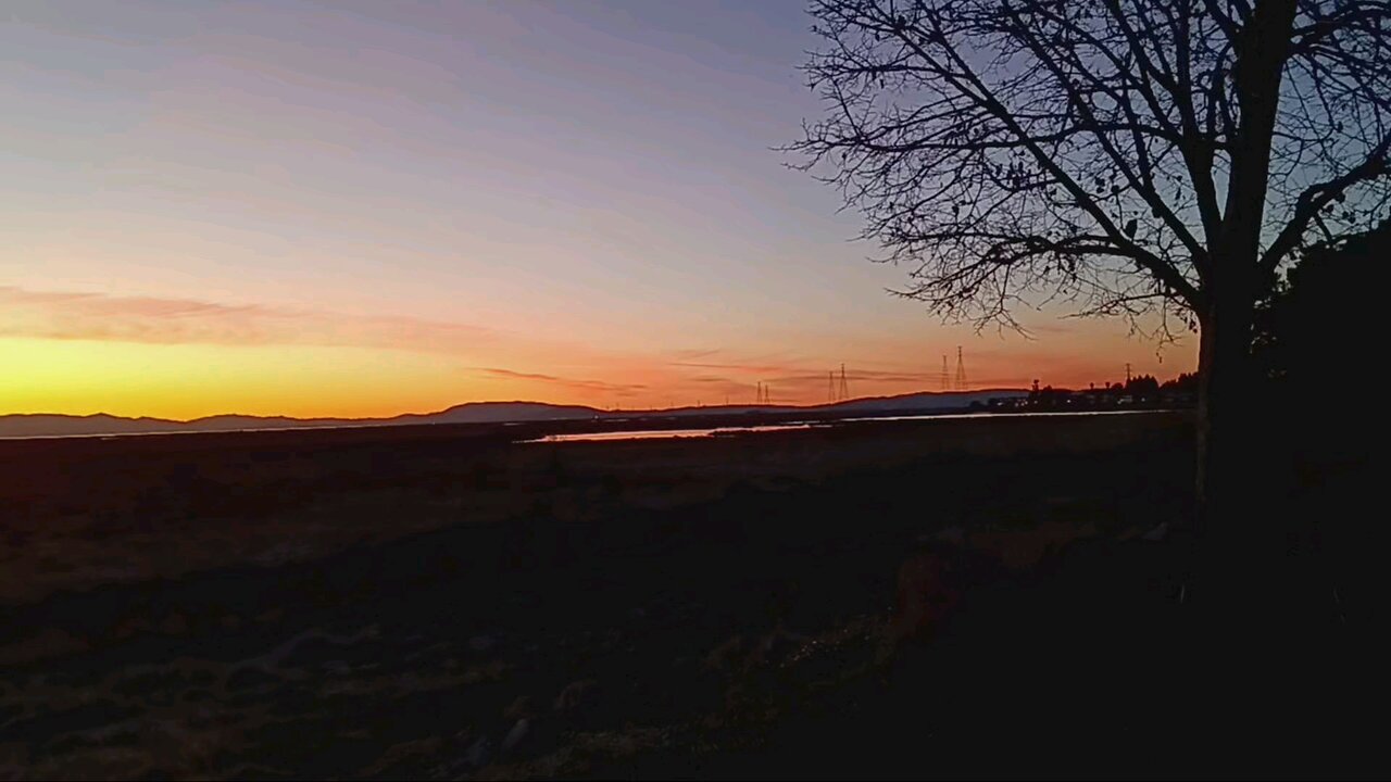 nice view during the evening time
