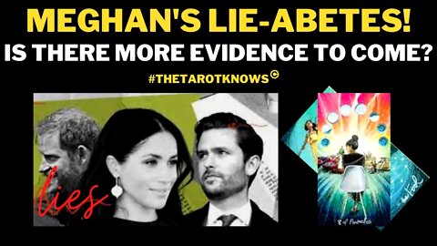 🔴MEGHAN'S LIES EXPOSED! IS THERE MORE EVIDENCE TO COME FROM JASON KNAUF? #thetarotknows #meghan