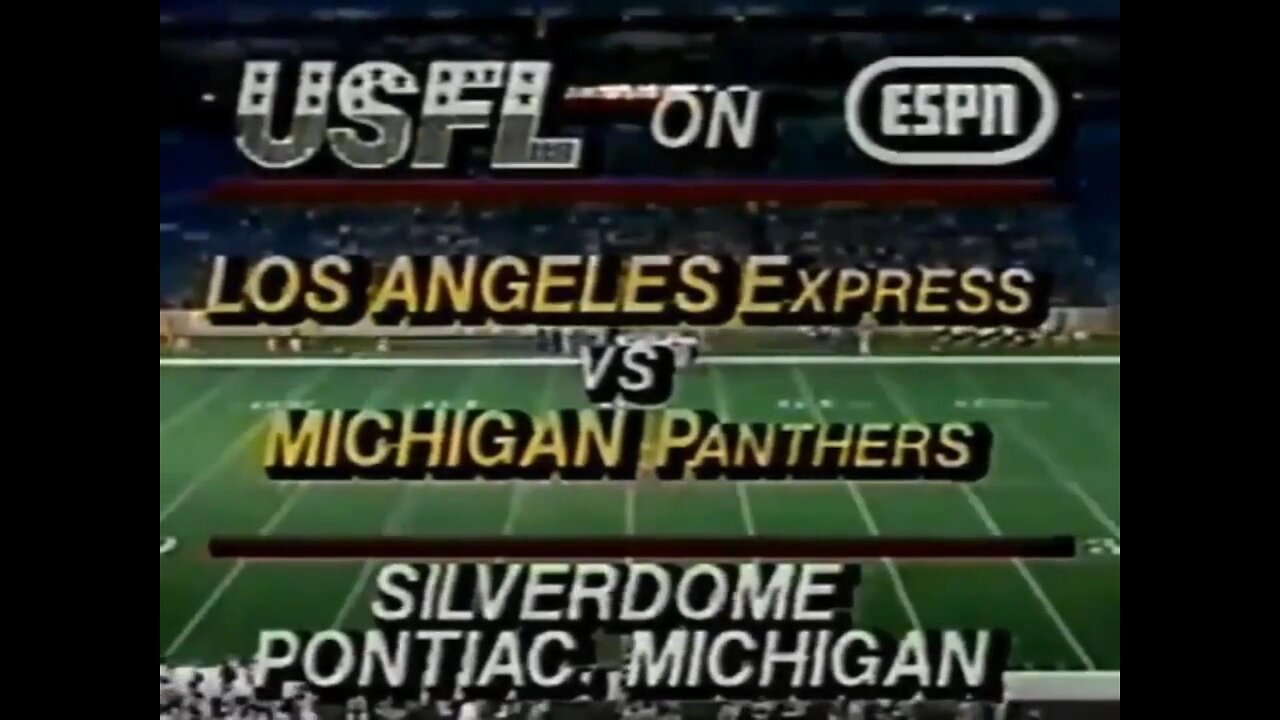 1983-04-23 Los Angeles Express vs Michigan Panthers