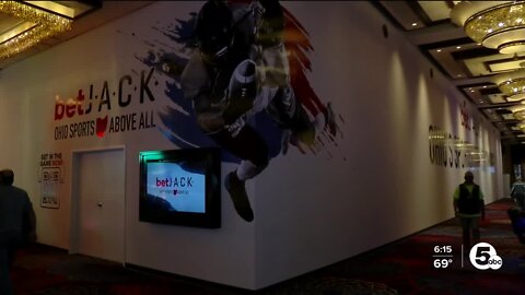 Construction moving along at JACK Sportsbooks, look to open before Jan. 1