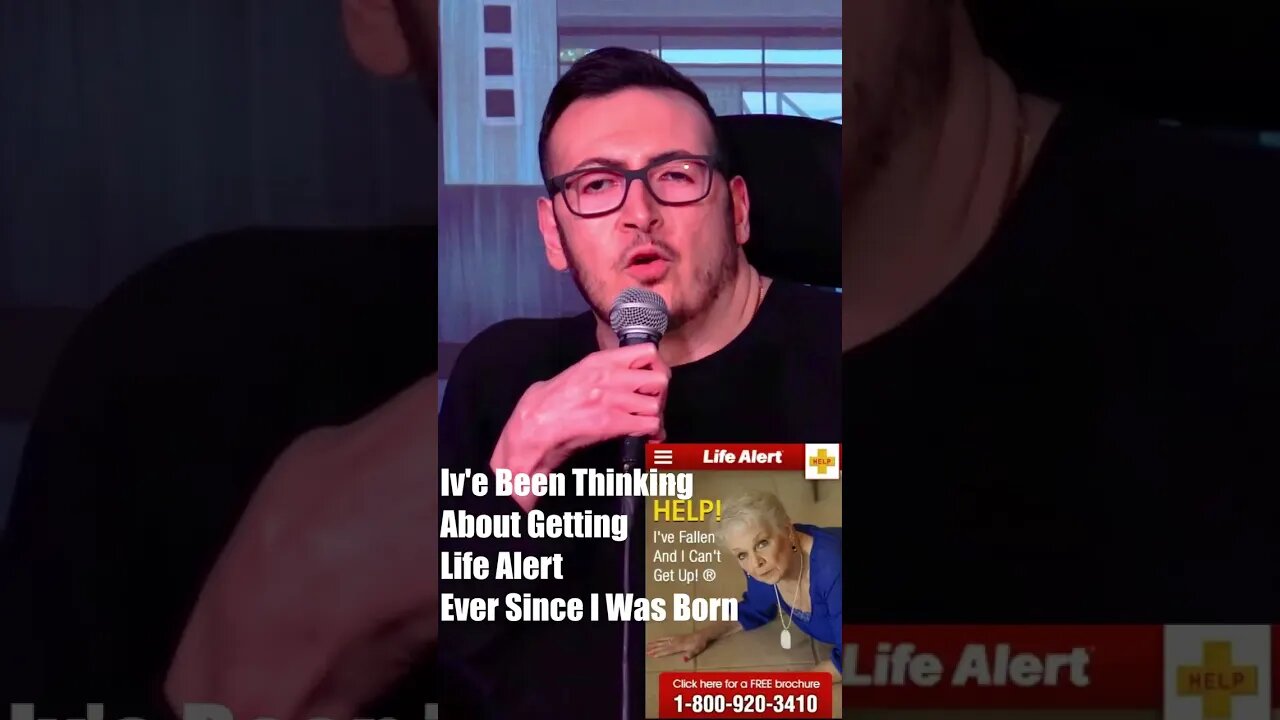 Life Alert | Michael The Chairman Stand Up Comedy #standup #standupcomedy #comedian #comedy #funny