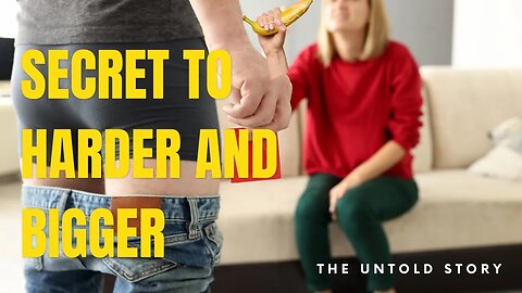 "His Secret to Harder and Bigger Results Revealed!"
