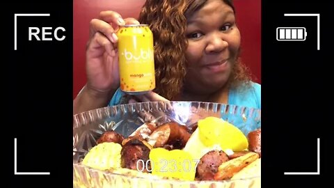 Shrimp & Sausage Seafood Boil Mukbang|Smackalicious @bloveslife
