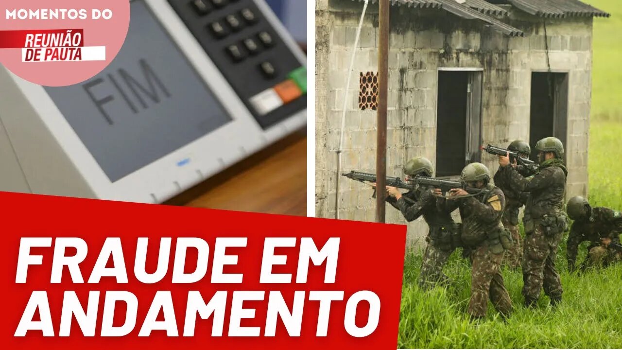 Os exercícios militares do Exército em preparação para as eleições | Momentos do Reunião de Pauta