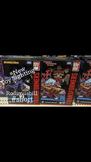 Studio Series 86(14) Voyager JUNKHEAP at Target *Rodimusbill New Toy Sighting" #short