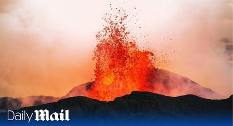 LIVE: Volcano erupts in Iceland after weeks of earthquake activity 1K Views