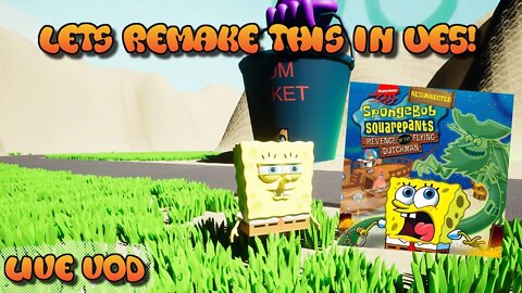 Lets Remake SpongeBob Revenge of the Flying Dutchman in UE5!