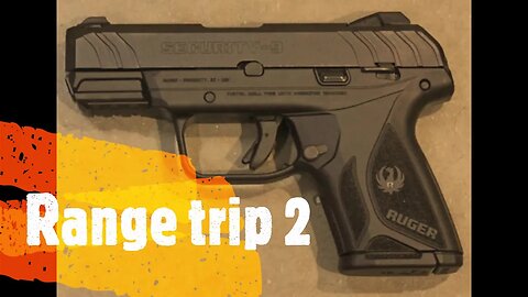 ruger security 9 cleaning and range update on ammo.