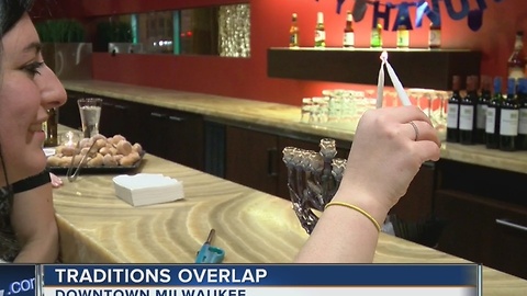 Milwaukeeans celebrate Chrismas Eve and Chanukah