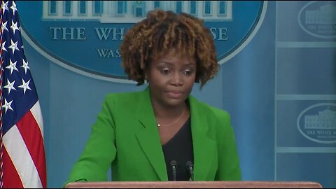 Jean-Pierre Refuses To Say If Biden & Kamala Will Leave The White House With Classified Info