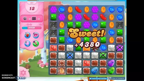 Candy Crush Level 807 Audio Talkthrough, 3 Stars 0 Boosters