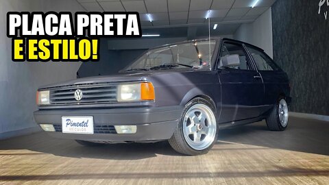 Volkswagen Gol GL 1.8 1989 | PLACA PRETA E SONZEIRA